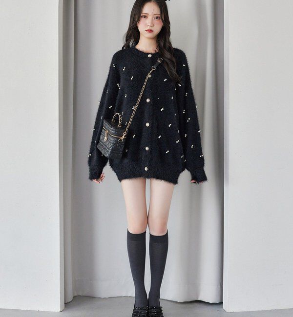  「WEB限定/チャーム付きキルティングバニティバッグ」|ショルダー・メッセンジャー|