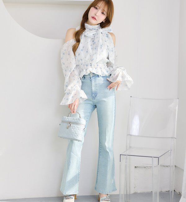  「WEB限定/チャーム付きキルティングバニティバッグ」|ショルダー・メッセンジャー|