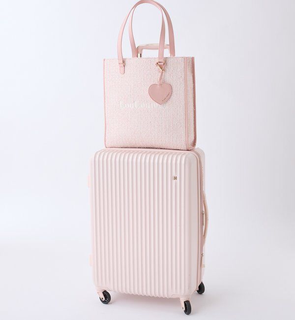  「【LouLoumei】ハートチャーム付きキャリーオントート/自立可能/推し活」|その他|