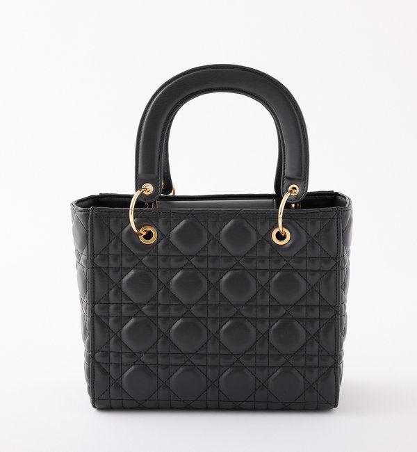  「チャーム付きキルティングミニトートバッグ」|ショルダー・メッセンジャー|