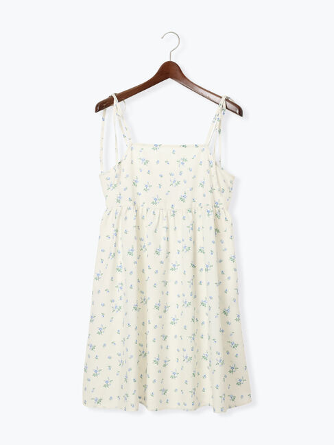 Te chichi TERRASSE「フラワープリントミニキャミワンピース《2025summer catalog item》」|ワンピース|オフホワイト