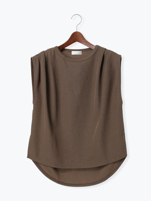 Te chichi「ショルダータックラメトップス」|Tシャツ・カットソー|