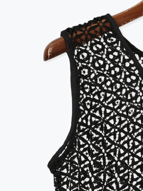 Te chichi TERRASSE「前後2WAYフラワーレースベスト」|シャツ・ブラウス|