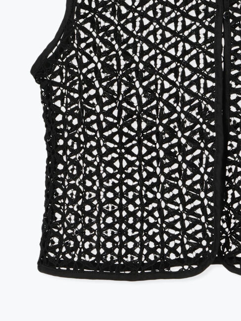 Te chichi TERRASSE「前後2WAYフラワーレースベスト」|シャツ・ブラウス|