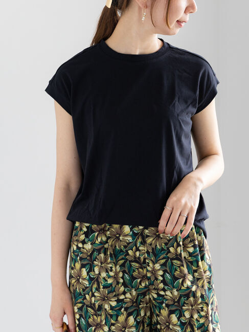 Te chichi「ヘインズTee4スリーブレス」|Tシャツ・カットソー|ブラック