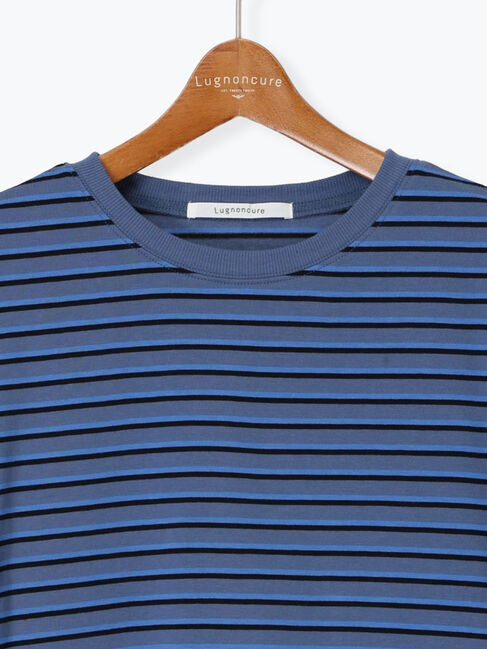 Lugnoncure「マルチボーダーTシャツ」|Tシャツ・カットソー|