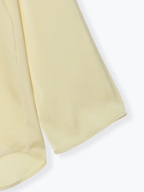 Te chichi「【Atelier Bonheur】サテンバックボタンブラウス(セットアップ可)《2025winter catalog item》」|シャツ・ブラウス|