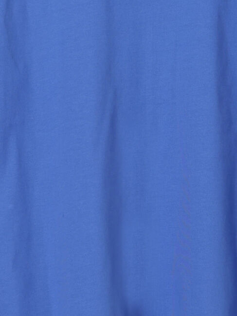 Samansa Mos2 blue「ツイストスリーブTシャツ」|Tシャツ・カットソー|