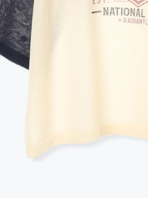 SM2「ラグランスリーブプリントシアーニット」|ニット・セーター|