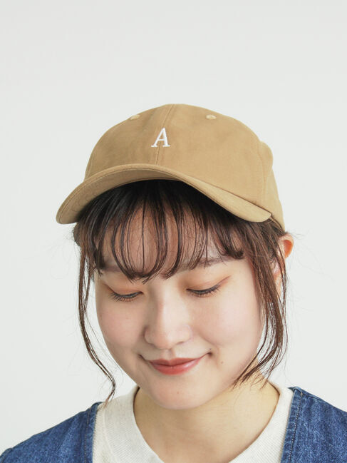 Samansa Mos2「【消臭効果】イニシャル刺繍キャップ」|その他|