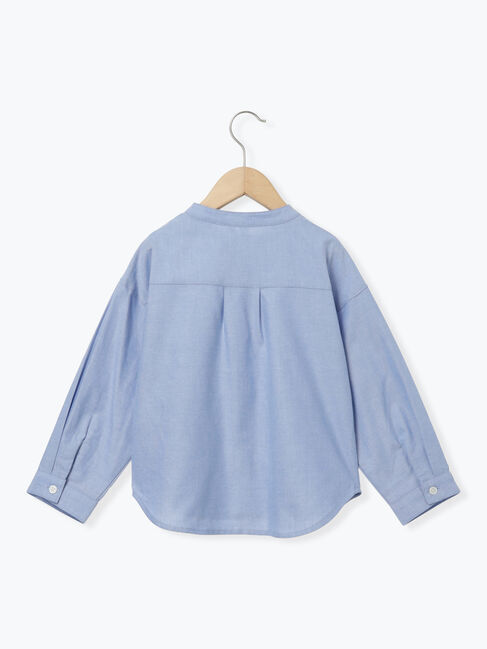 Samansa Mos2 Lagom「バンドカラーシャツ」|シャツ・ブラウス|