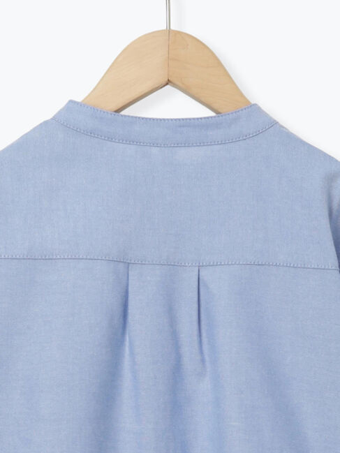 Samansa Mos2 Lagom「バンドカラーシャツ」|シャツ・ブラウス|