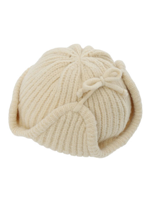 Samansa Mos2 Lagom「リブニットフライトキャップ」|その他|