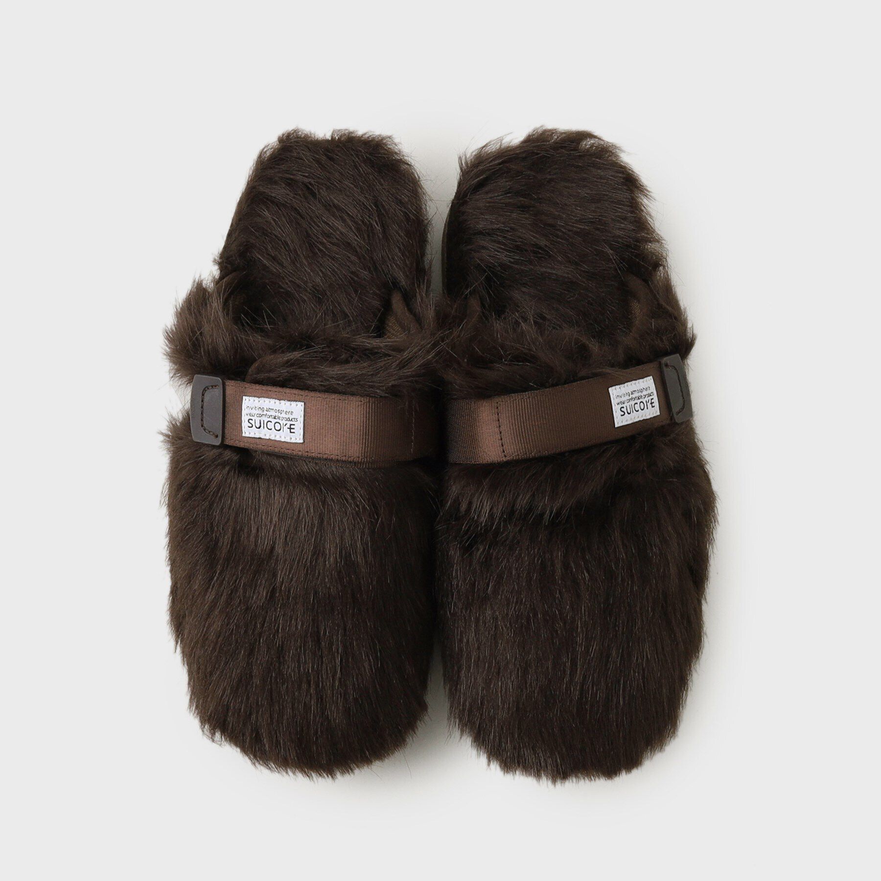 UNTITLED「【SUICOKE】ZAVO フェイクファーサンダル」|サンダル|