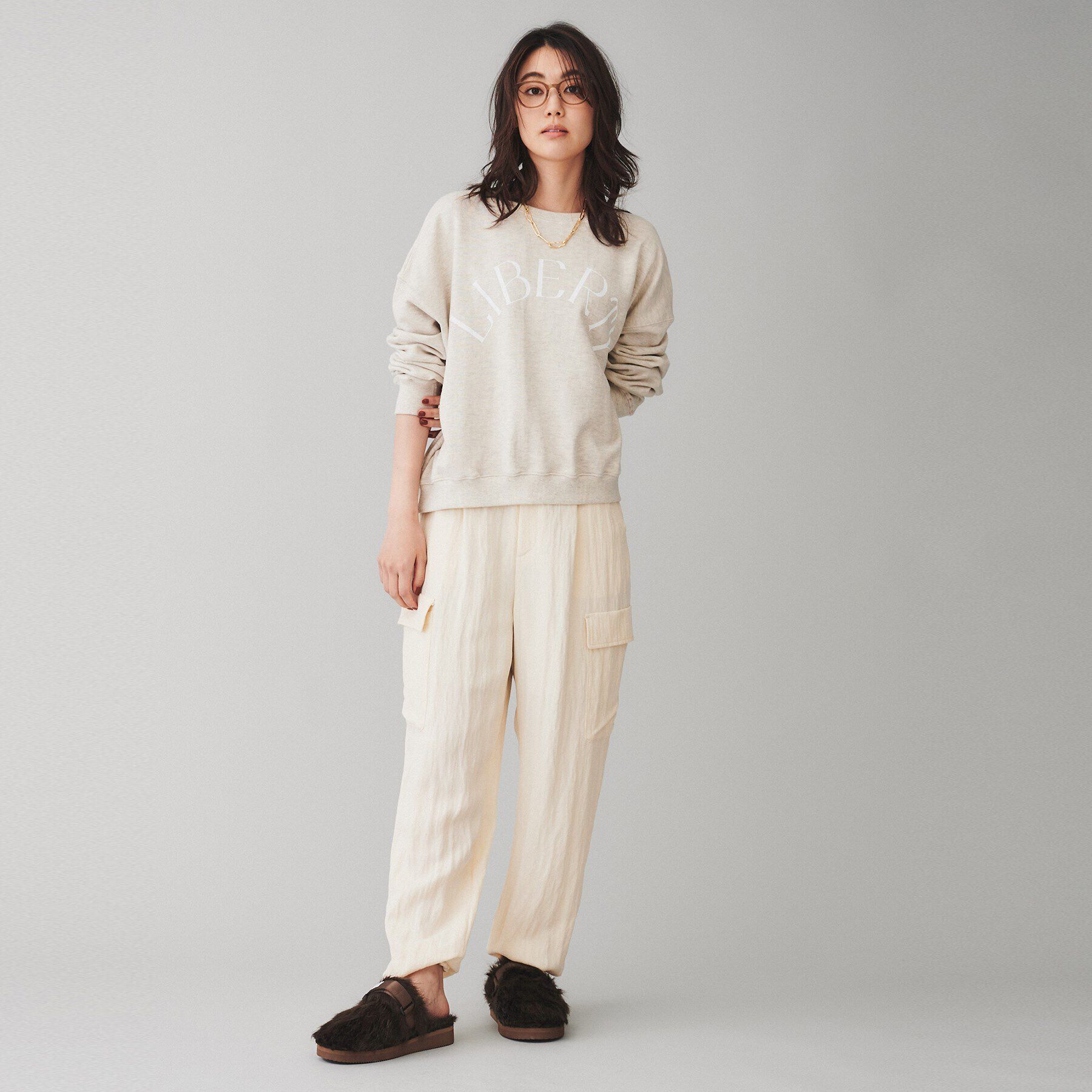 UNTITLED「【SUICOKE】ZAVO フェイクファーサンダル」|サンダル|