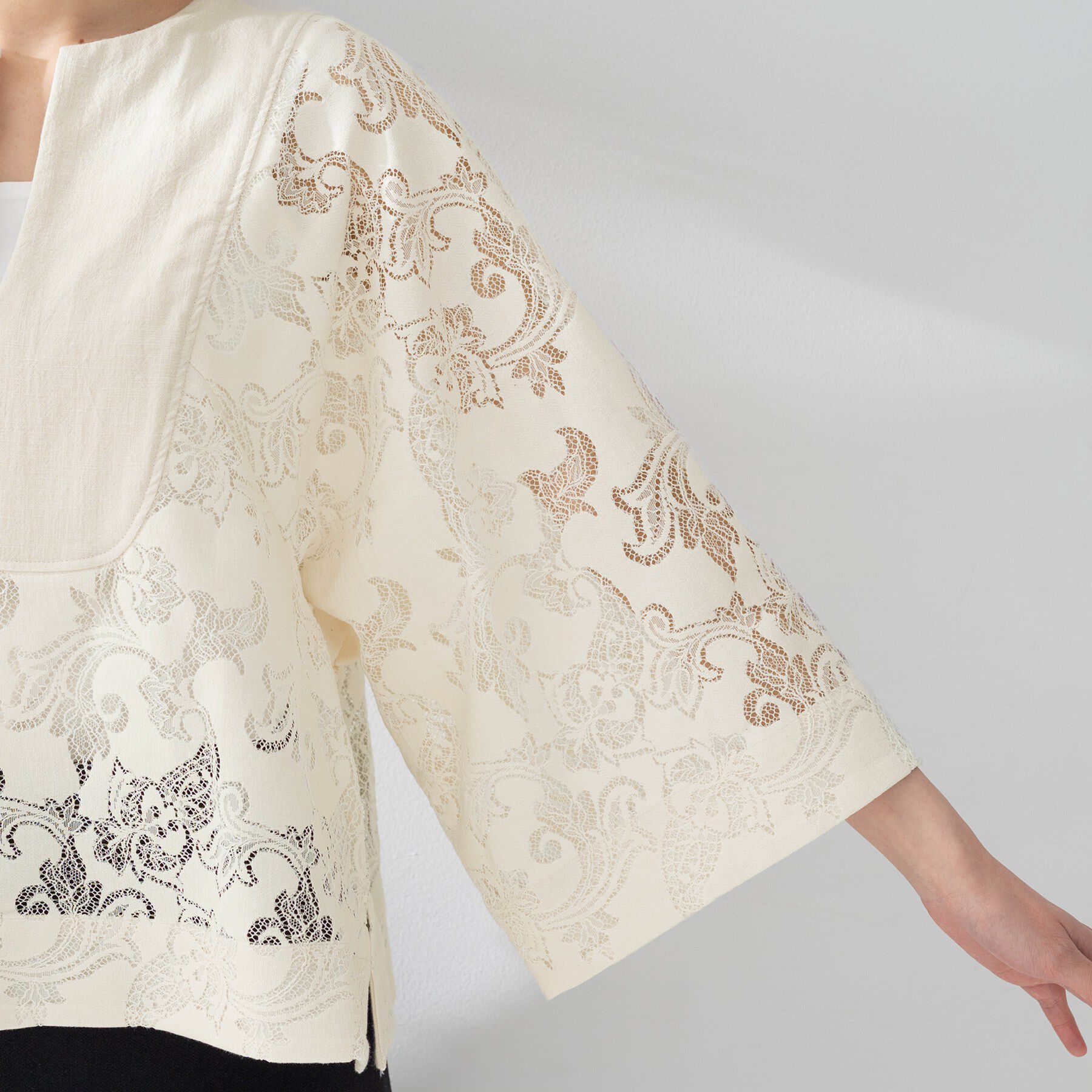 UNTITLED「【Munich】ドッキングブラウス」|シャツ・ブラウス|