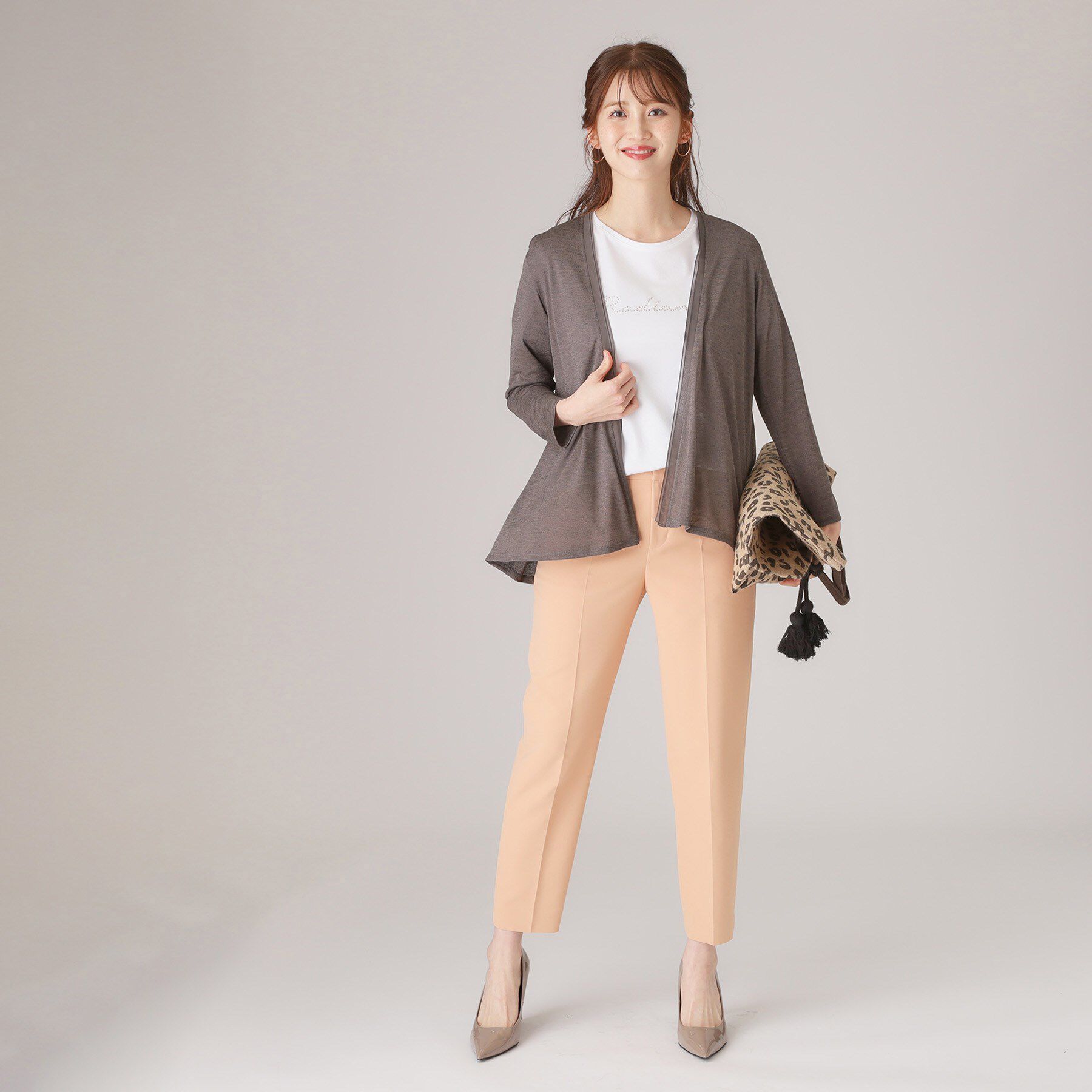 COUP DE CHANCE「【洗える】着流しカーディガン」|カーディガン|