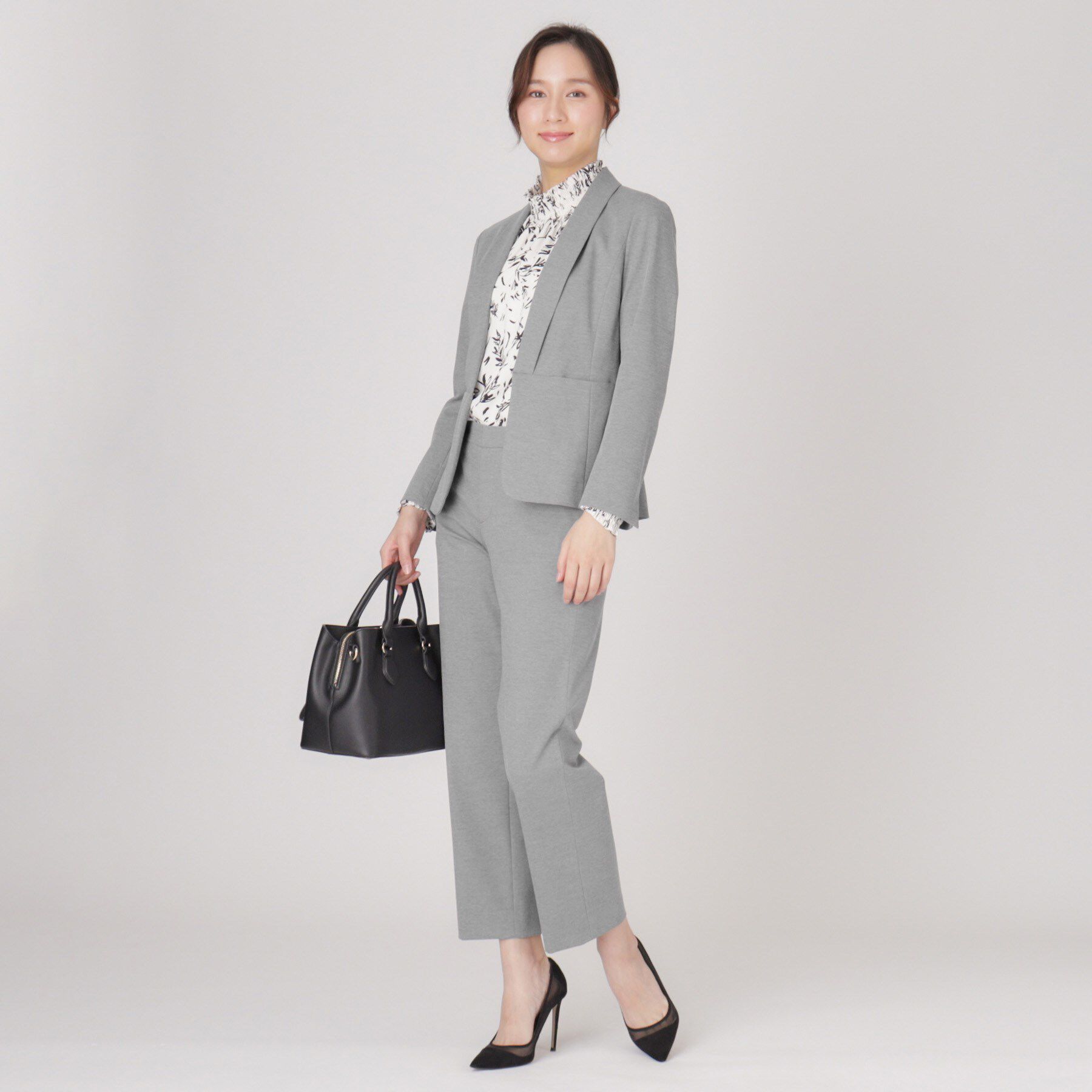 COUP DE CHANCE「【洗える／日本製】ショールカラージャケット」|ノーカラージャケット|