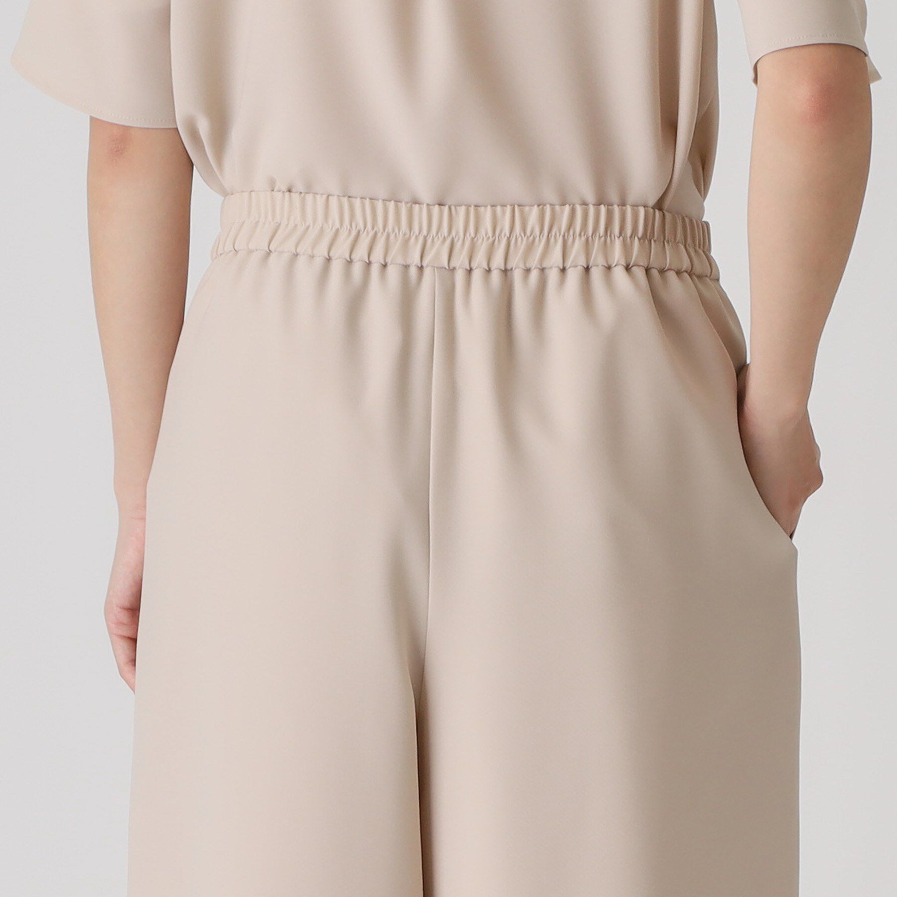 COUP DE CHANCE「【洗える／日本製】ウエストゴムワイドパンツ」|その他|