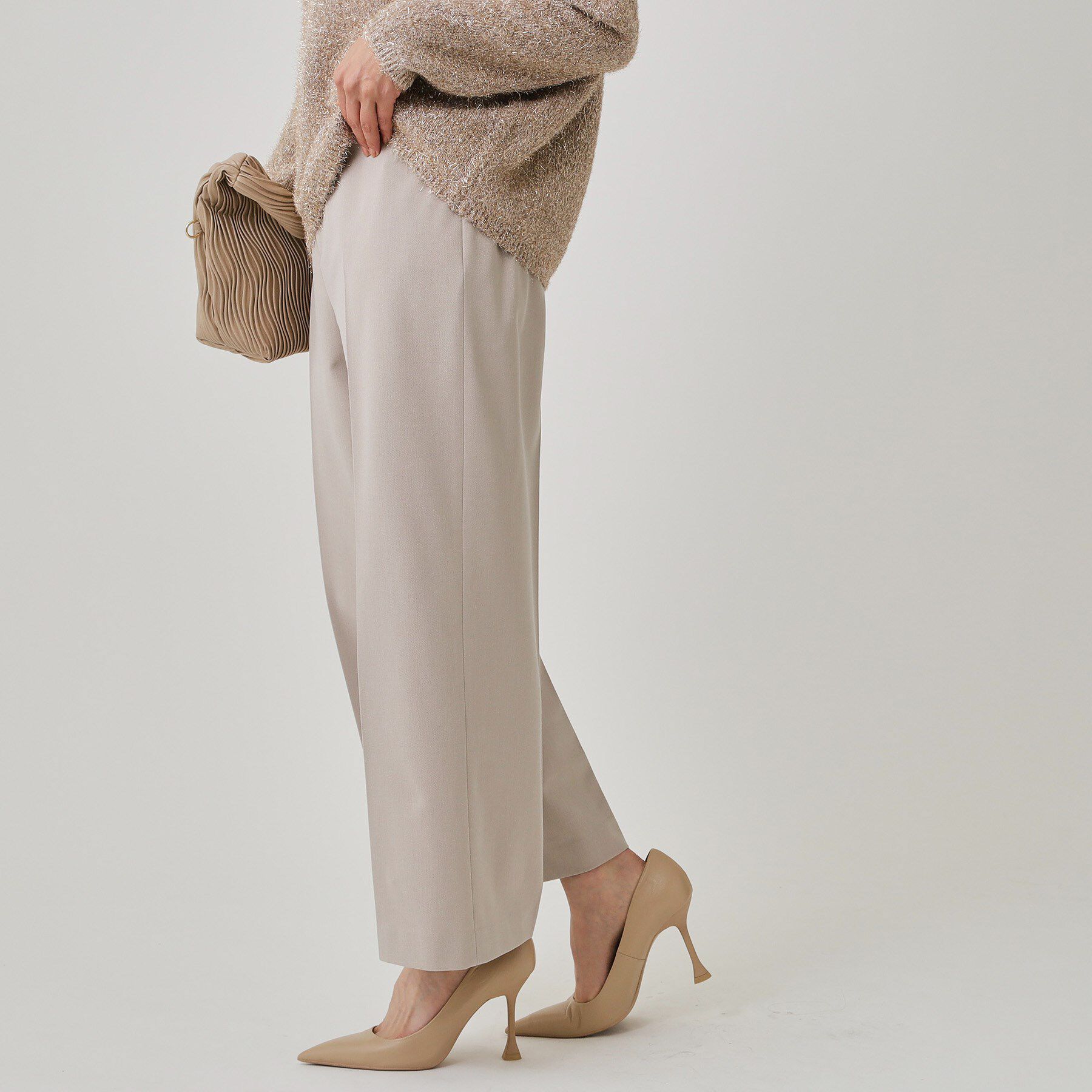 COUP DE CHANCE「【手洗い可】ストレートワイドパンツ」|その他|