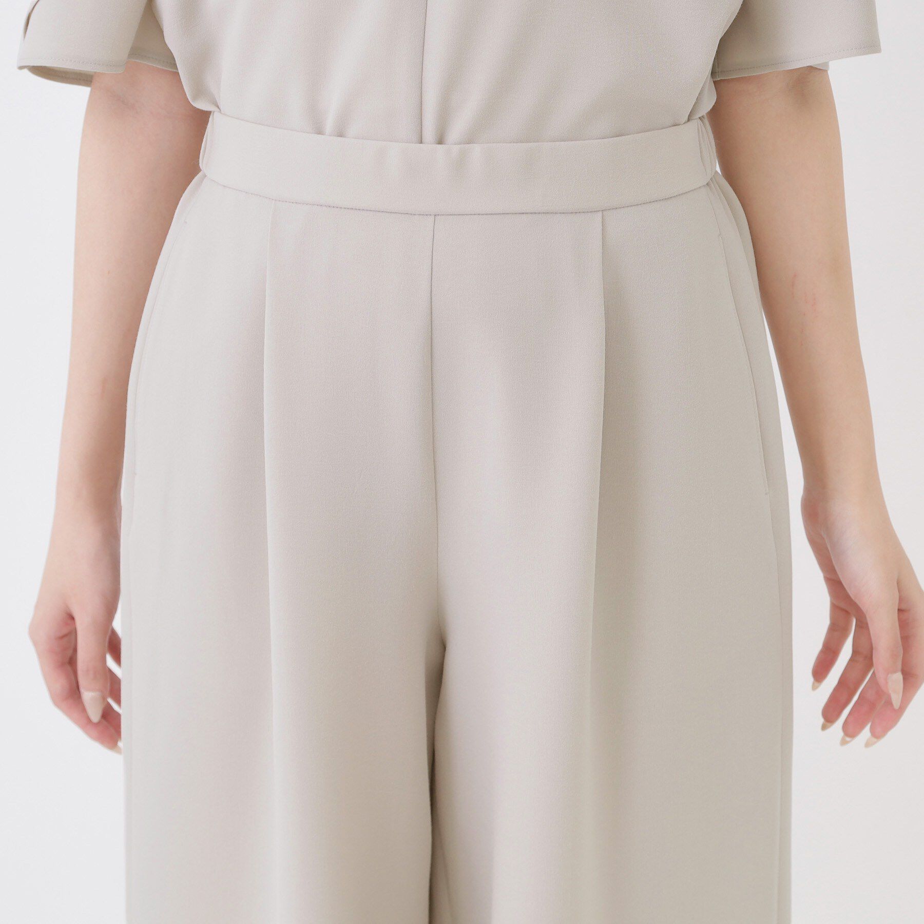 COUP DE CHANCE「【手洗い可／日本製／セットアップ可】ワイドパンツ」|その他|