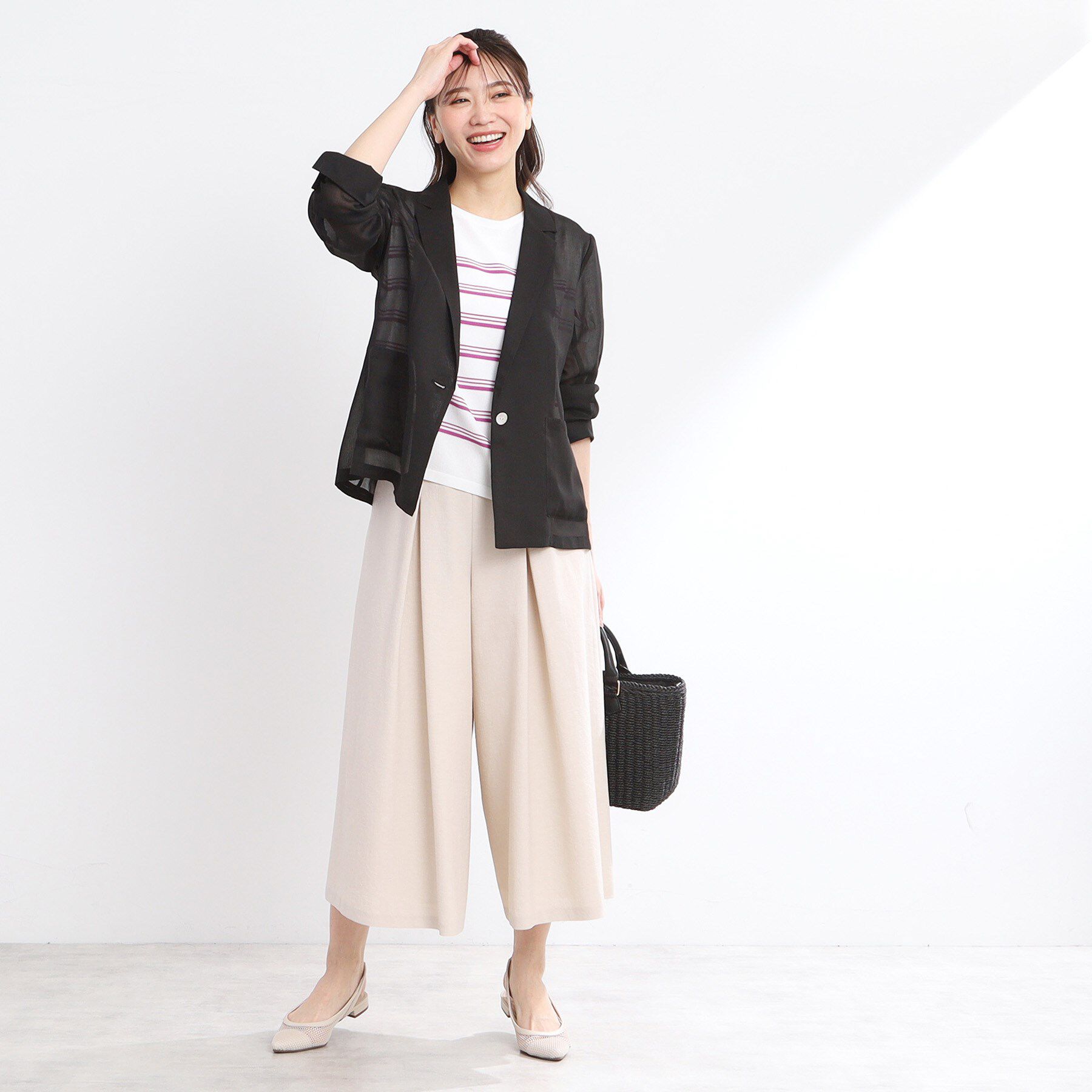 Reflect「【接触冷感／洗える】シアージャケット」|テーラードジャケット|