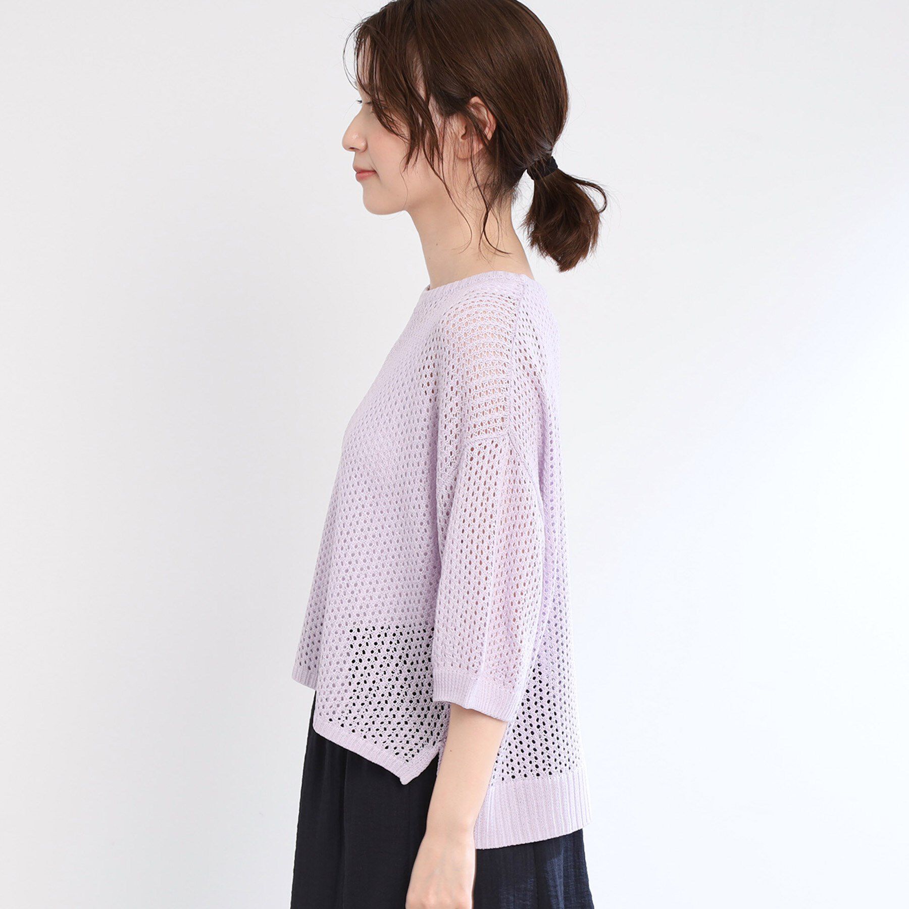 Reflect「【手洗い可】レーシーニット」|ニット・セーター|