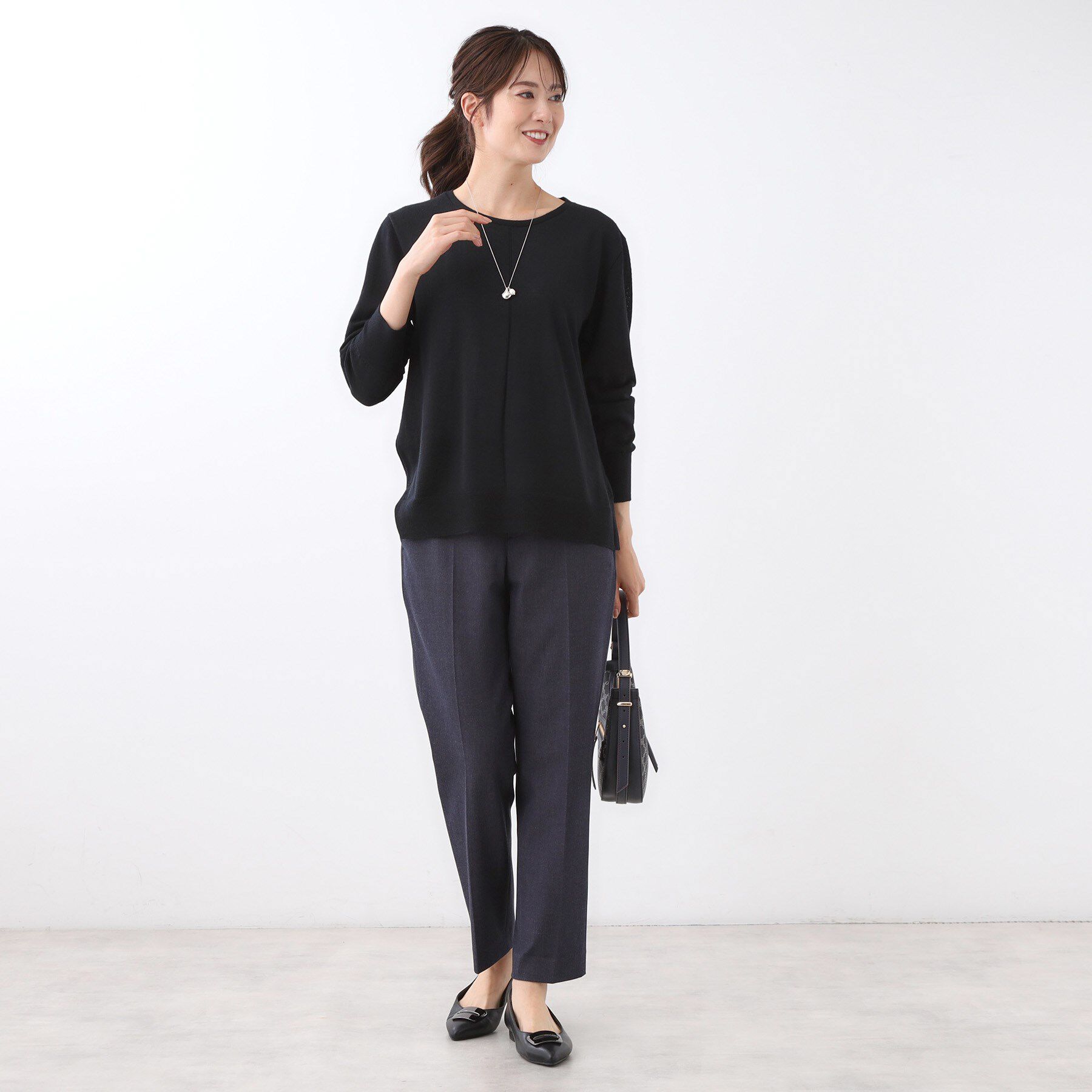 Reflect「【高身長さんに嬉しい長め丈追加！／私のパンツ／すっきり見え◎】テーパードパンツ」|その他|