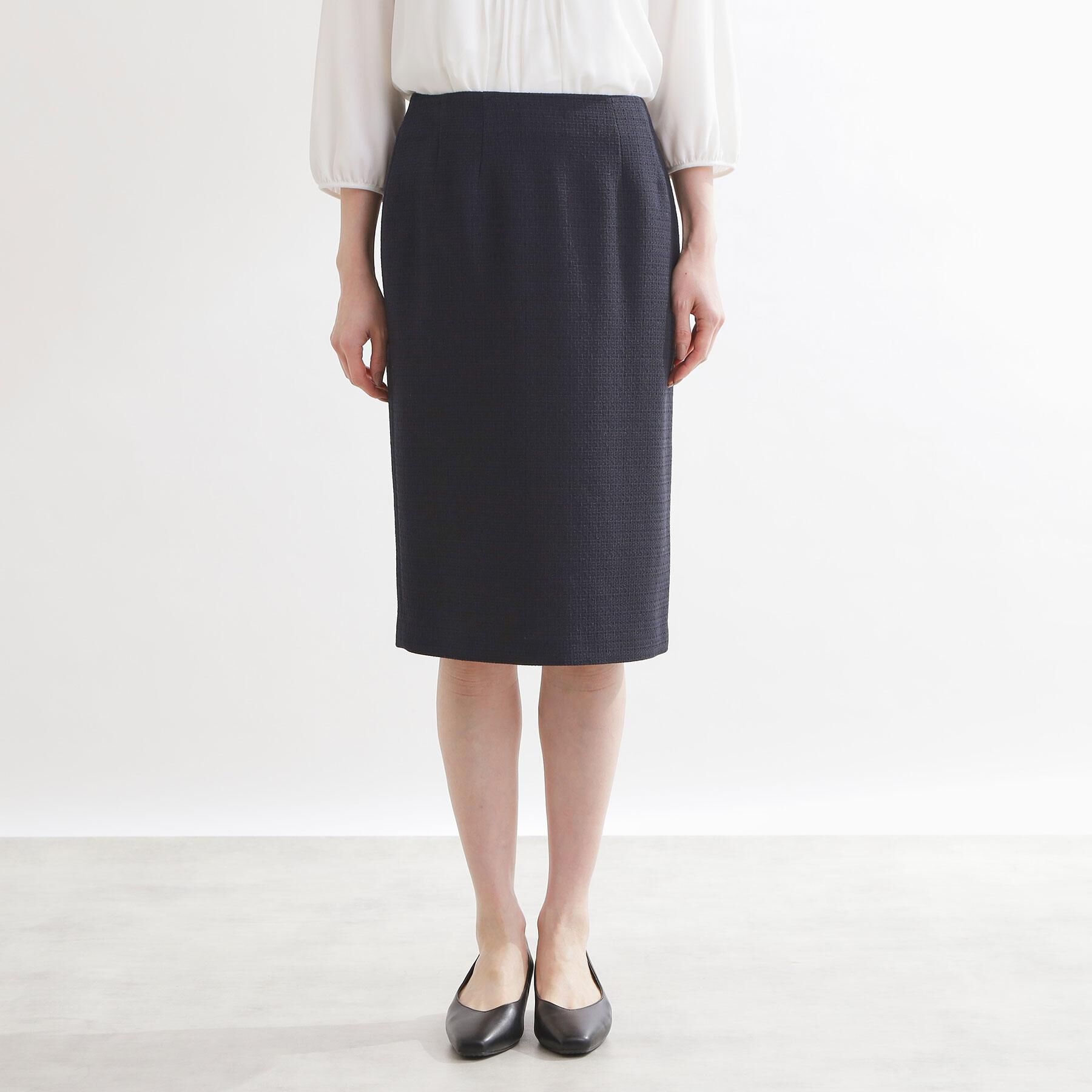 Reflect「【フォーマル／入卒／セットアップ可】ツイードスカート」|スカート|