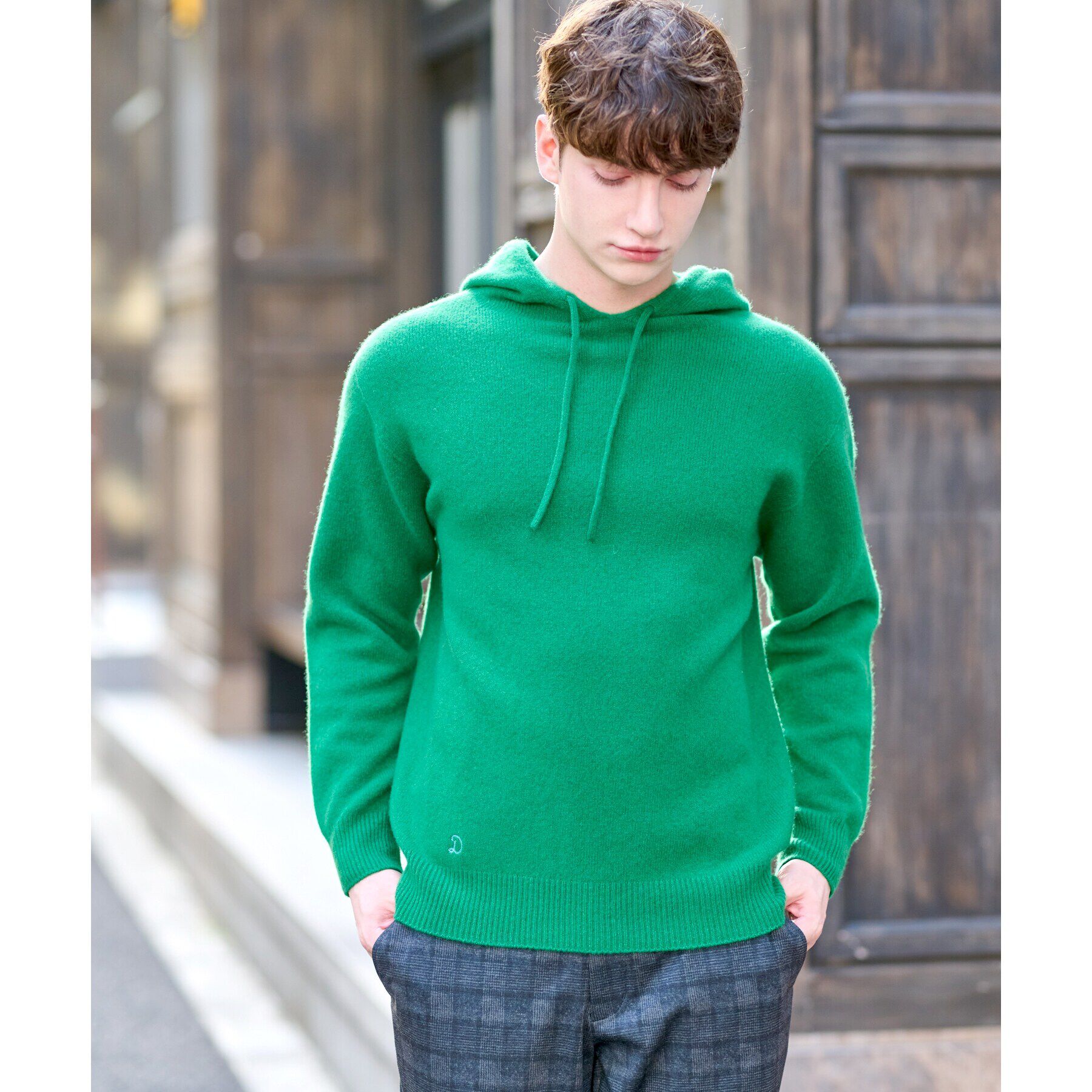 DRESSTERIOR「ホールガーメント ニットパーカ」|ニット・セーター|