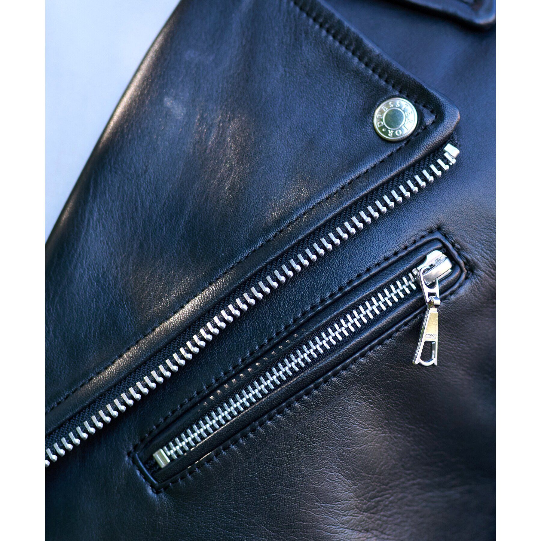 DRESSTERIOR「【本革】レザーライダースジャケット」|ライダースジャケット|