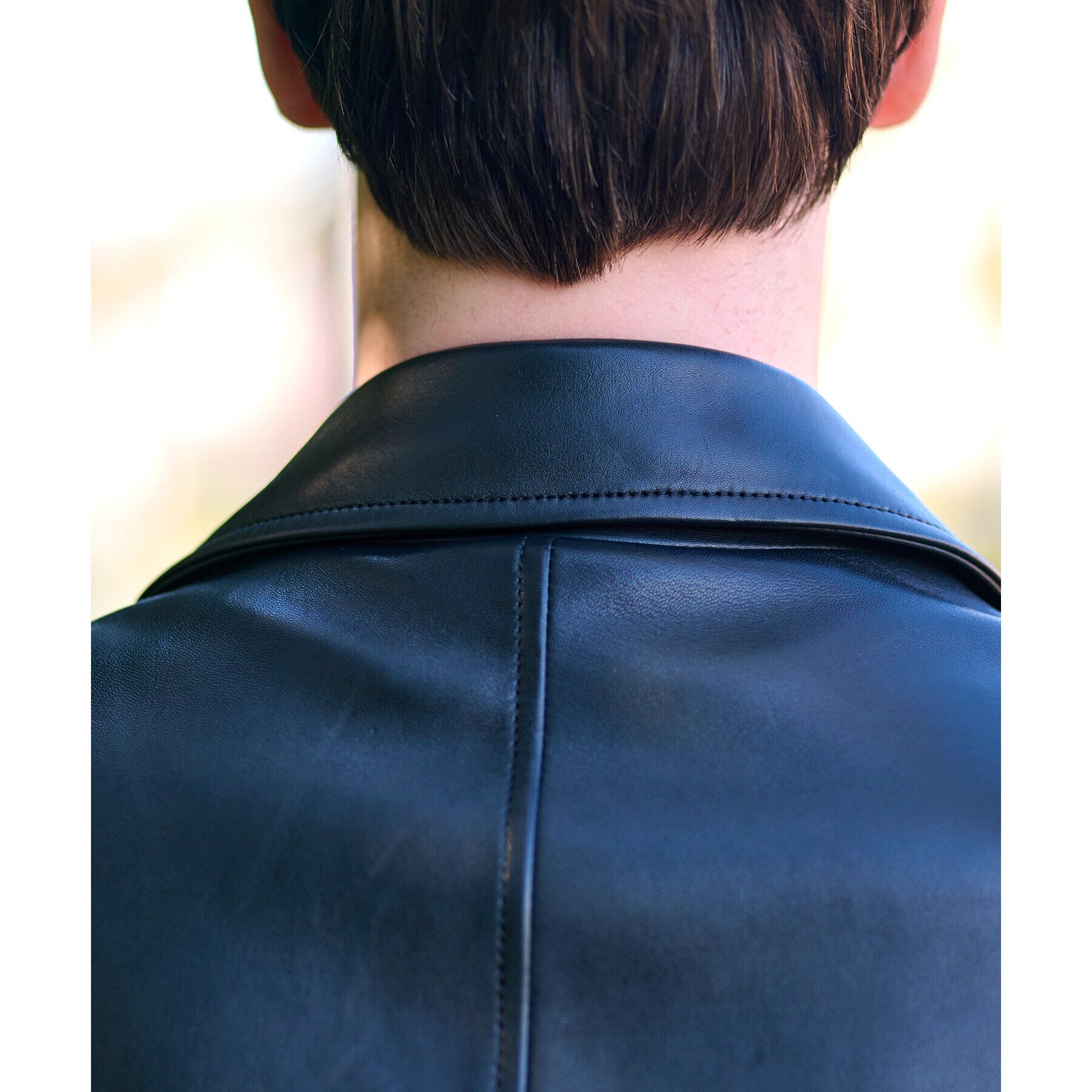 DRESSTERIOR「【本革】レザーライダースジャケット」|ライダースジャケット|