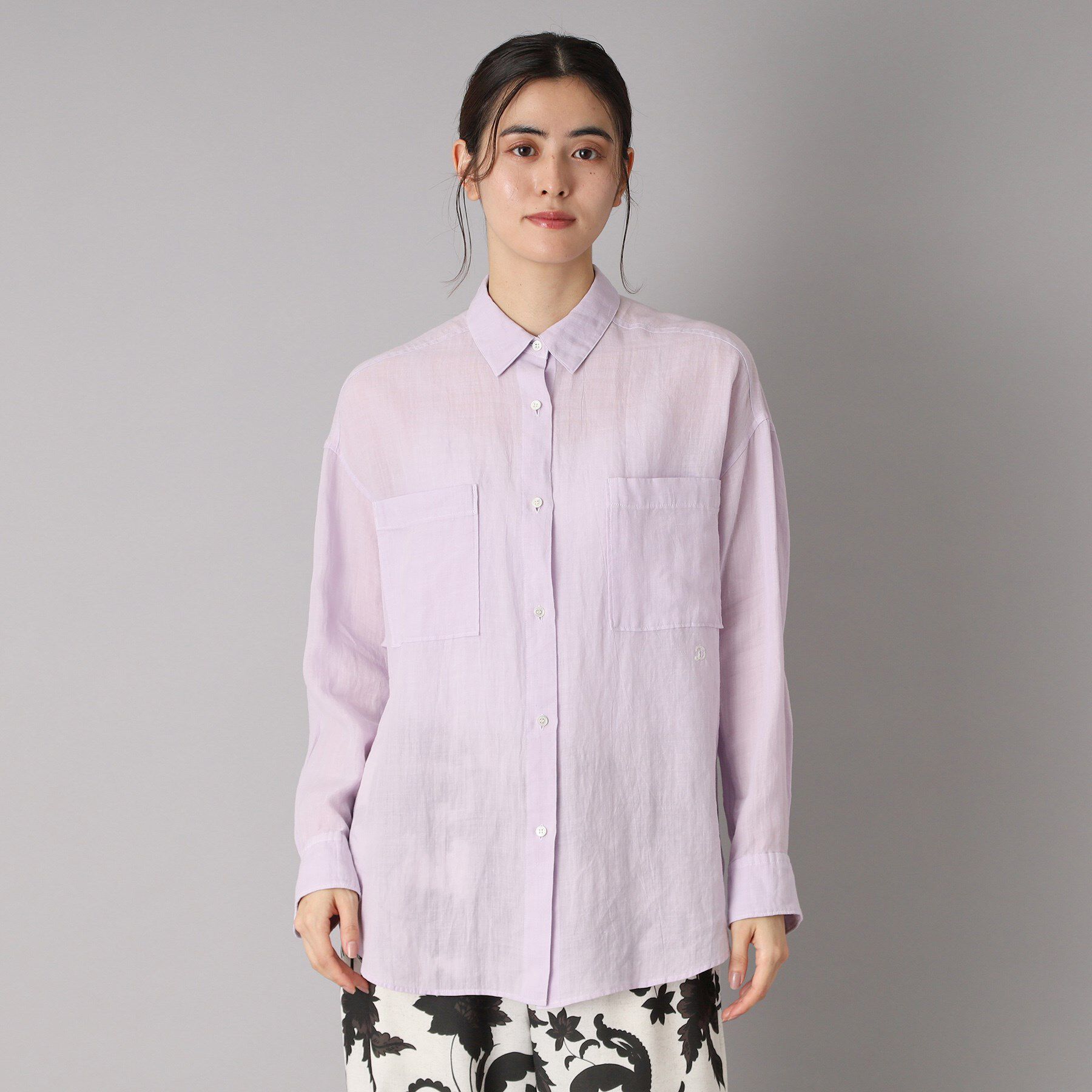 DRESSTERIOR「【人気定番/ラミー100％】ガーメントダイラミーシャツ」|シャツ・ブラウス|