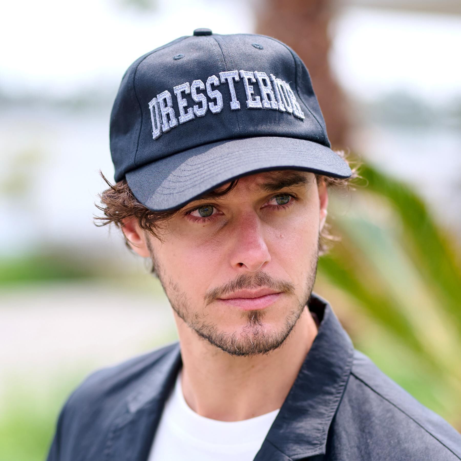 DRESSTERIOR「【Safari5月号掲載】DRESSTERIORロゴキャップ」|キャップ・キャスケット|ブラック(019)