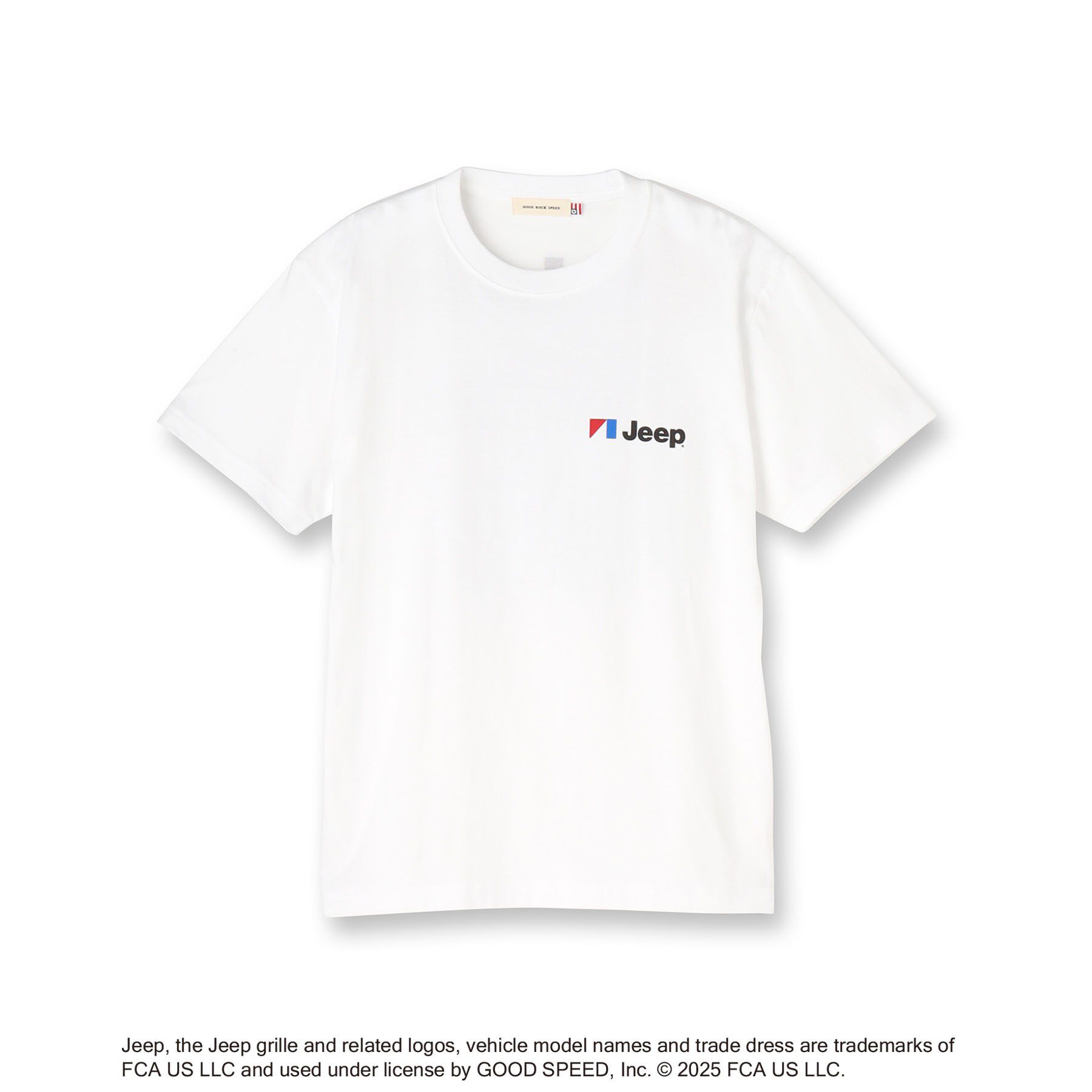 DRESSTERIOR「GOOD ROCK SPEED（グッドロックスピード）JEEP(R) チェロキー プリントTシャツ」|Tシャツ・カットソー|ホワイト(001)