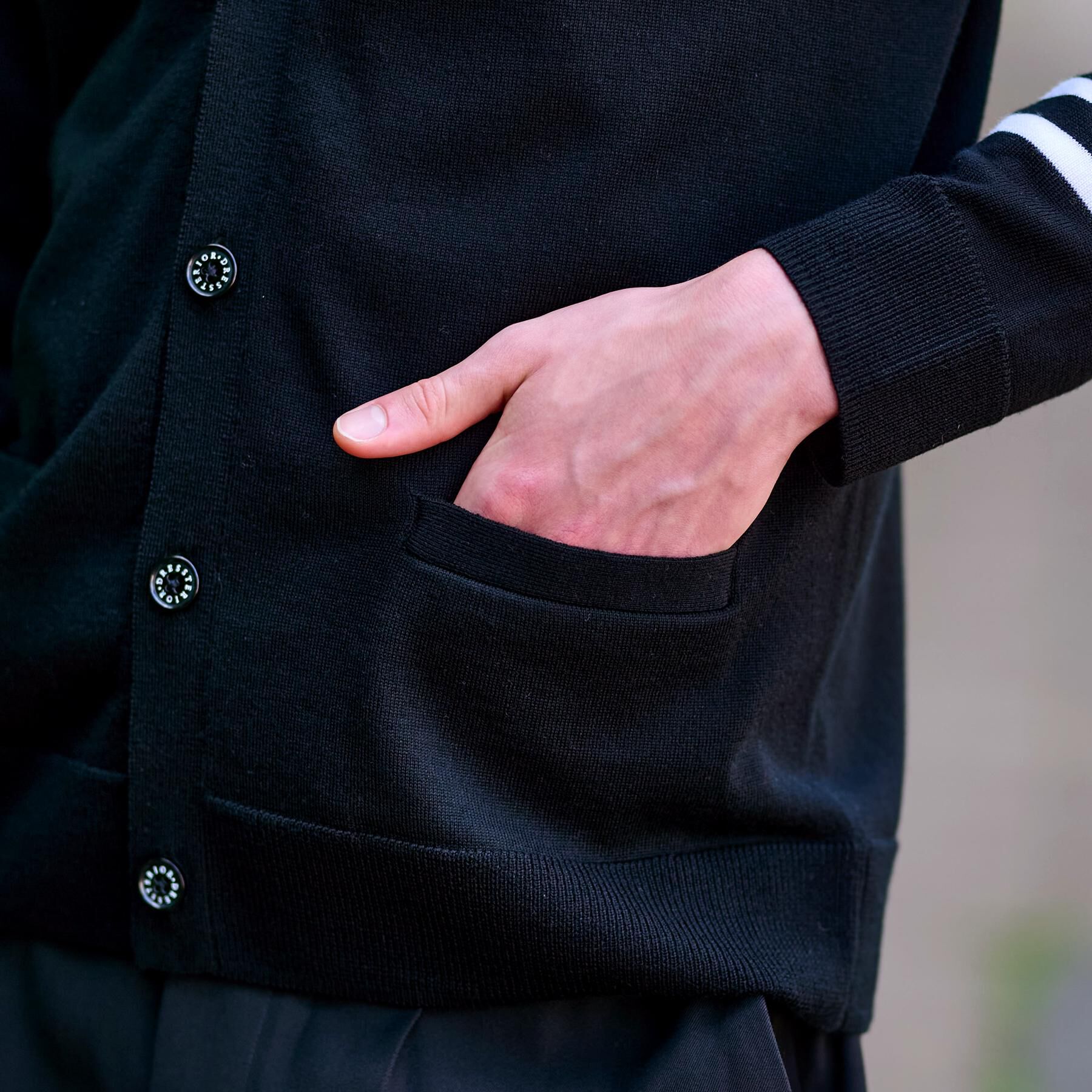 DRESSTERIOR「ウォッシャブルファインメリノ ニットカーデ」|カーディガン|