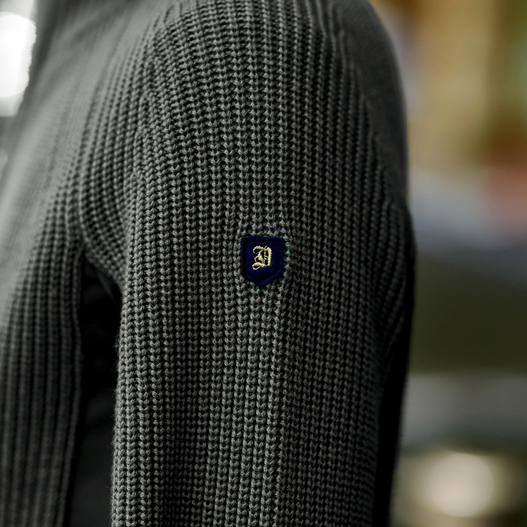 DRESSTERIOR「ミリタリーニットジャケット」|カーディガン|