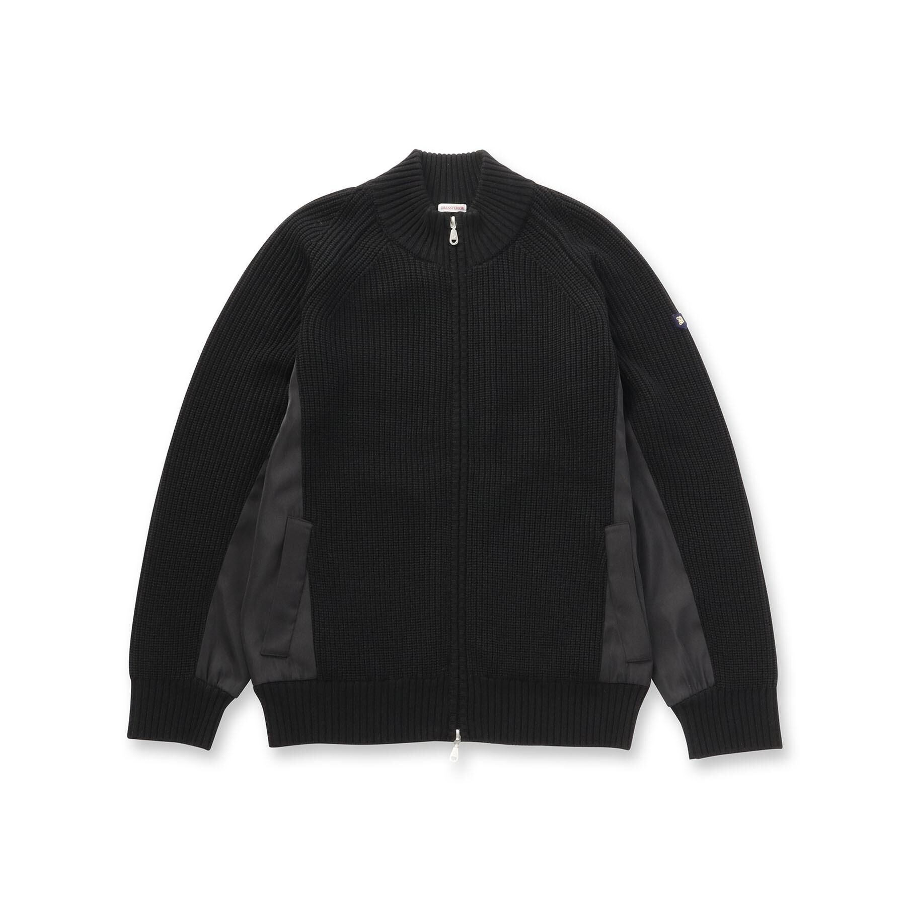 DRESSTERIOR「ミリタリーニットジャケット」|カーディガン|