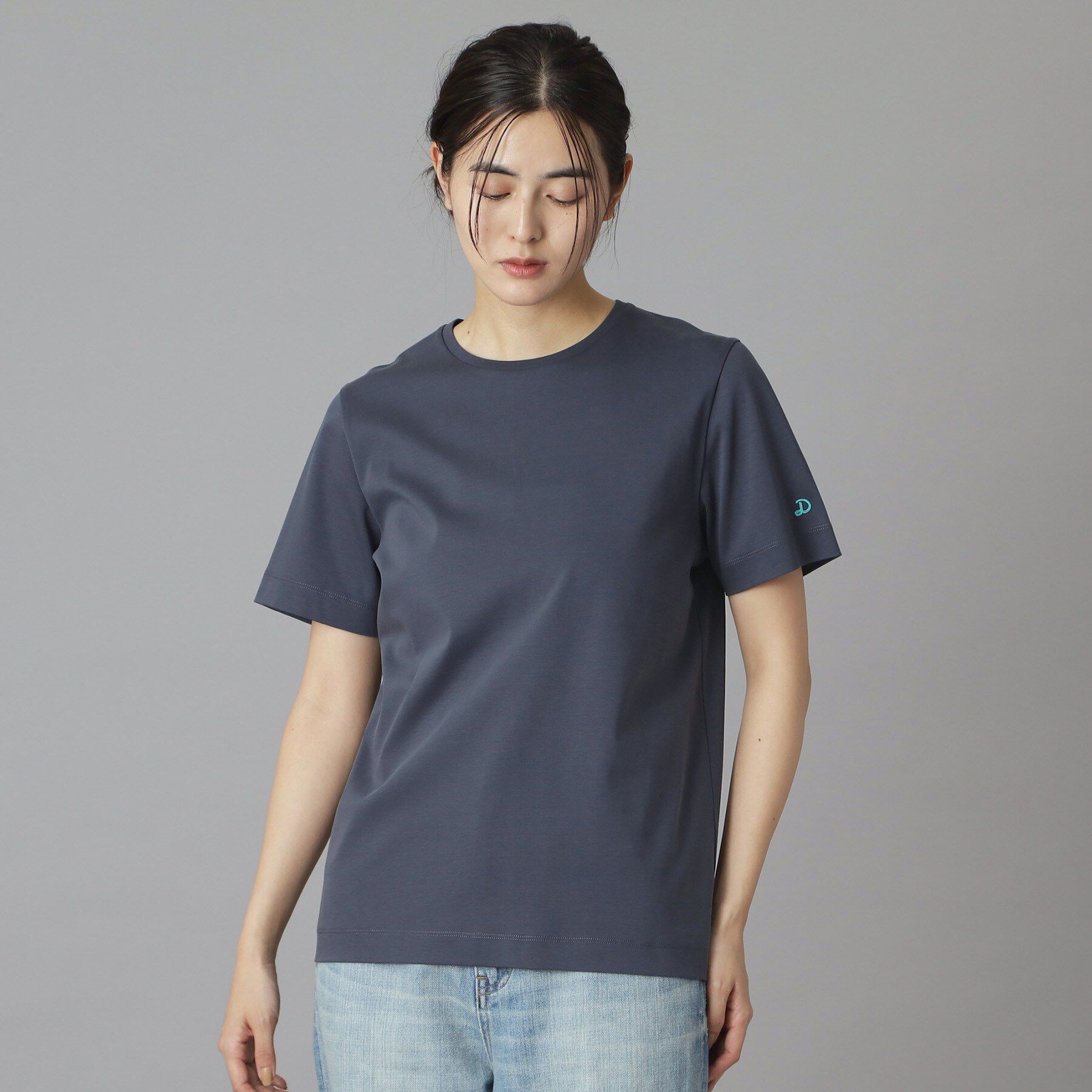 DRESSTERIOR「【接触冷感／抗菌防臭／消臭】アイスクリアコットンTシャツ」|Tシャツ・カットソー|