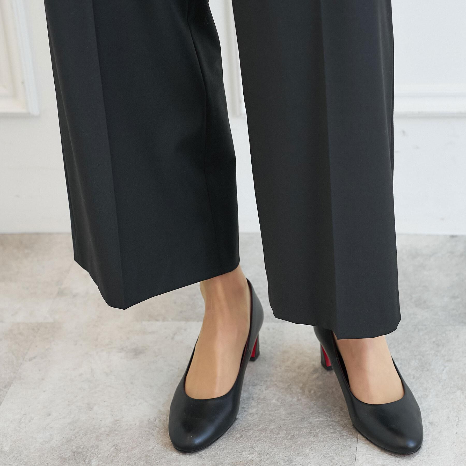 DRESSTERIOR「【otonaMUSE5月号掲載/セットアップ可】ブラックワイドパンツ SETUP」|その他|