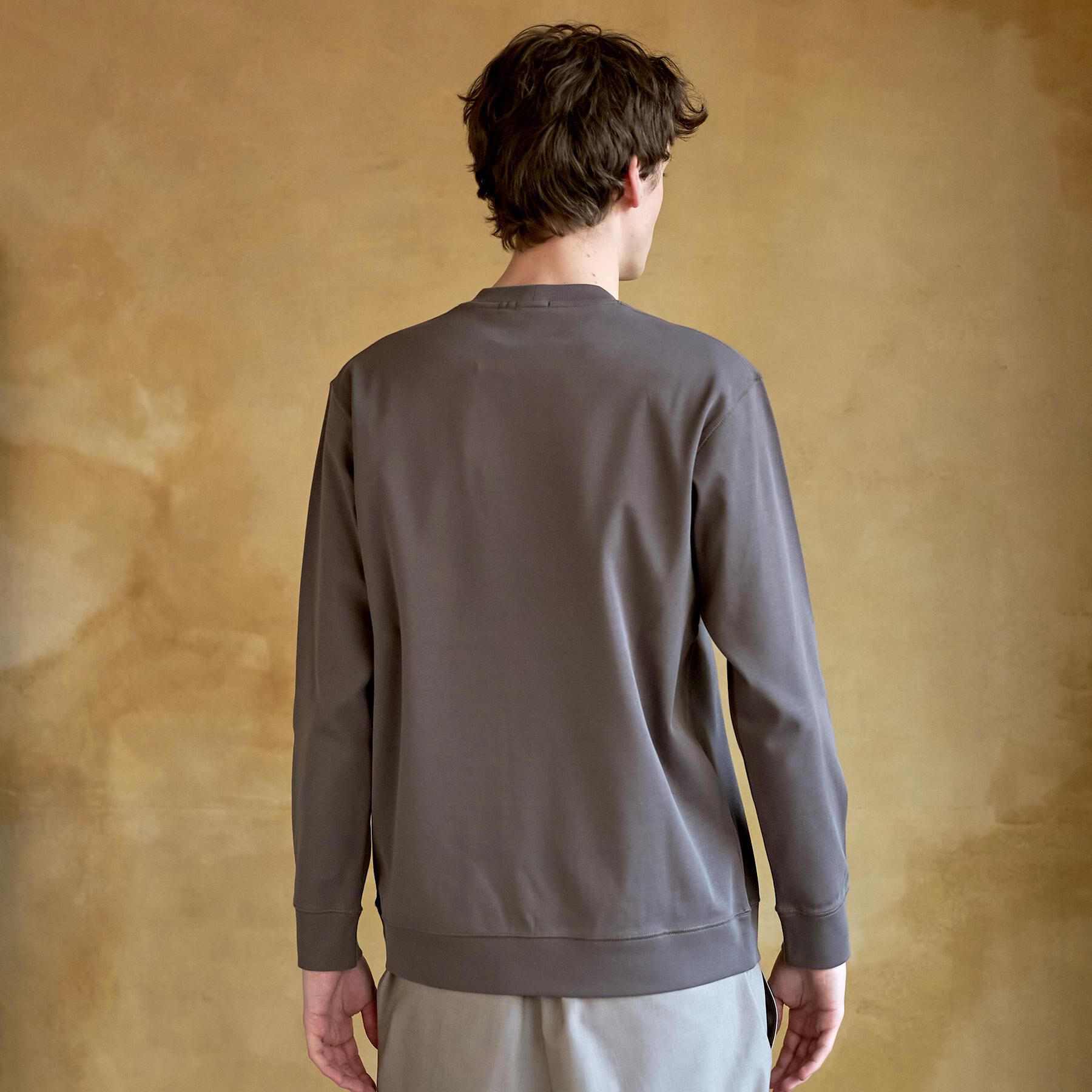 DRESSTERIOR「【抗菌防臭／UVカット／しわ防止】クールデオドラント フライスロングTシャツ」|Tシャツ・カットソー|