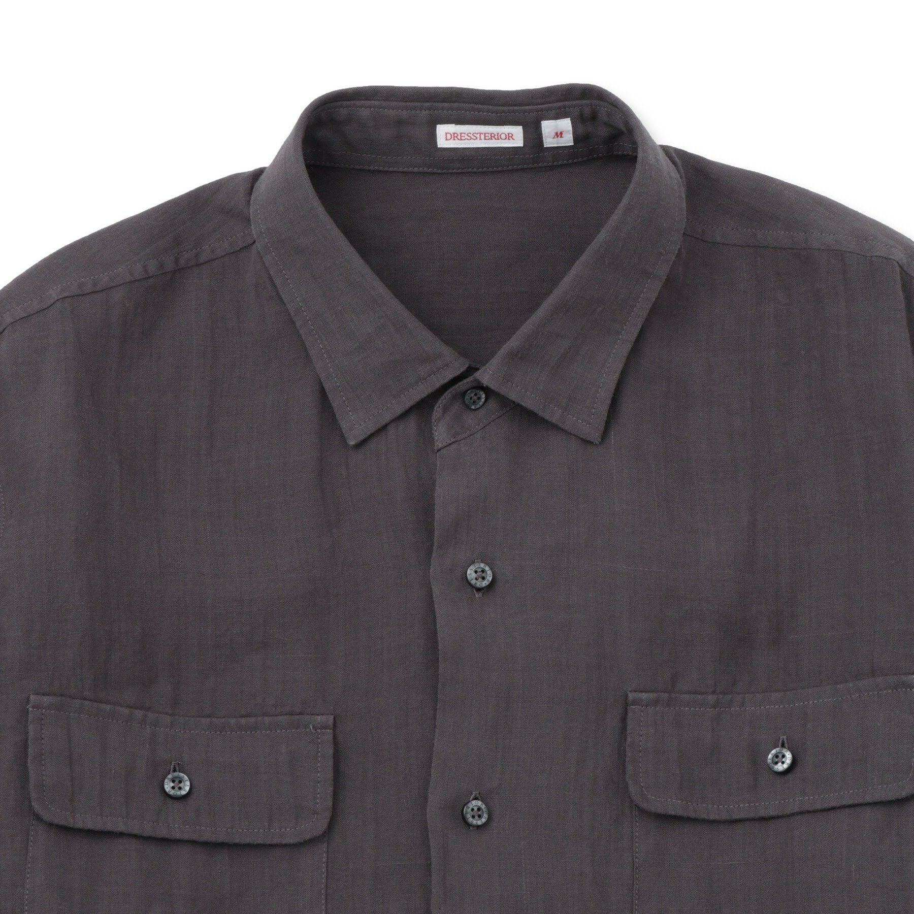 DRESSTERIOR「【Safari5月号掲載】ガーメンドダイ ピュアリネンシャツ」|シャツ・ブラウス|