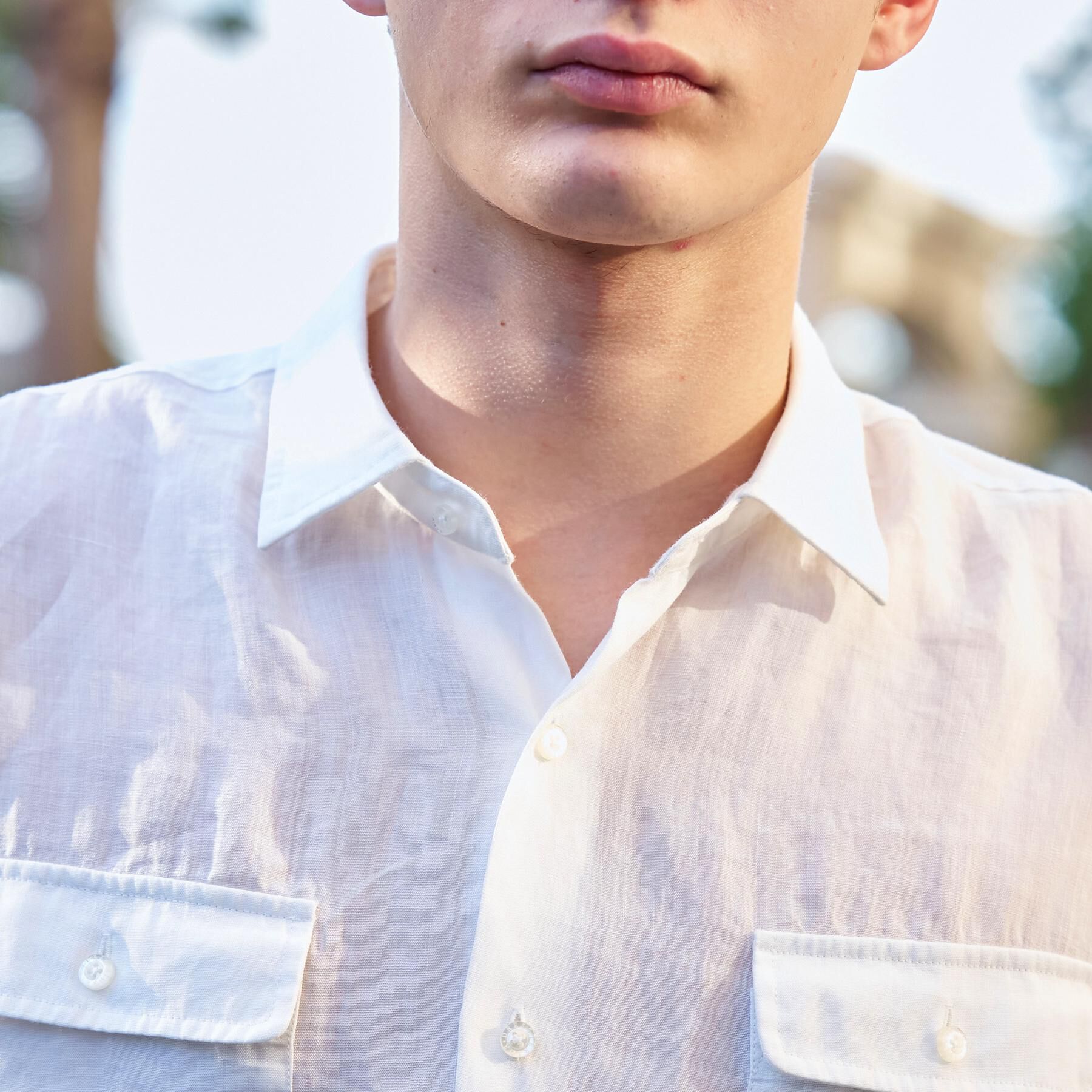 DRESSTERIOR「【Safari5月号掲載】ガーメンドダイ ピュアリネンシャツ」|シャツ・ブラウス|