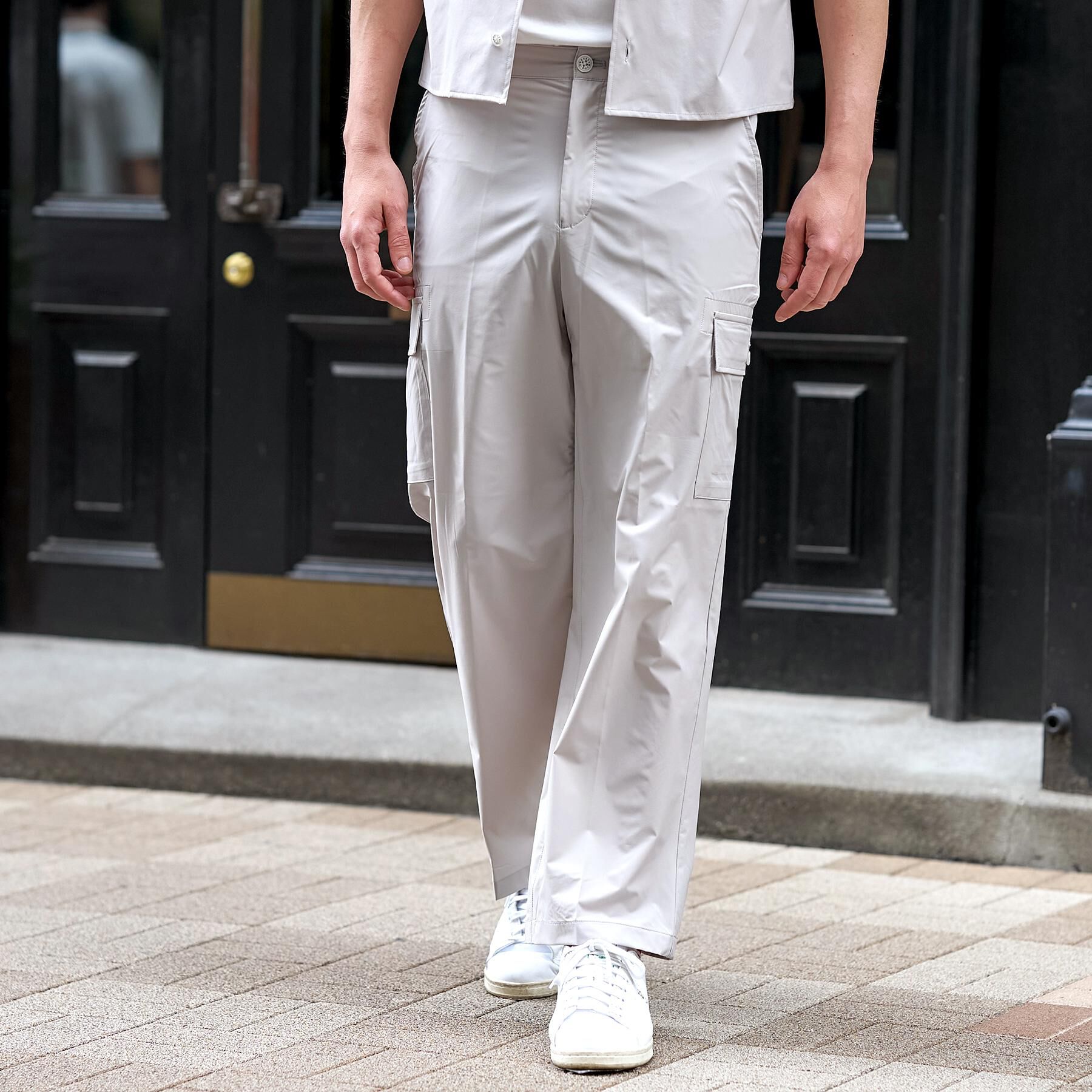 DRESSTERIOR「【セットアップ可/ウォッシャブル】SOLOTEX ストレッチパンツ」|その他|ベージュ(052)