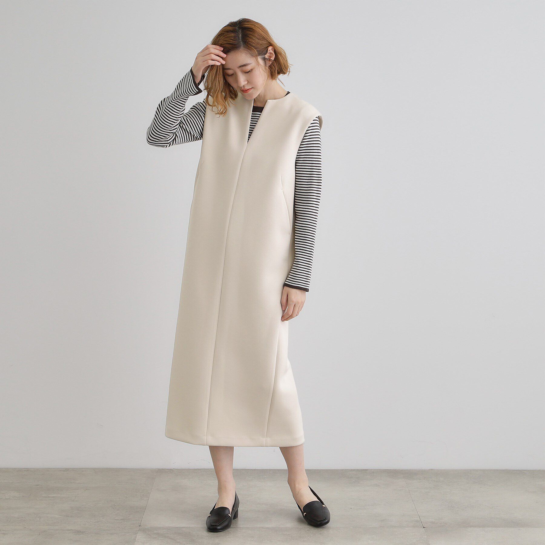 grove「ダンボールカルゼキーネックジャンドレ」|ワンピース|