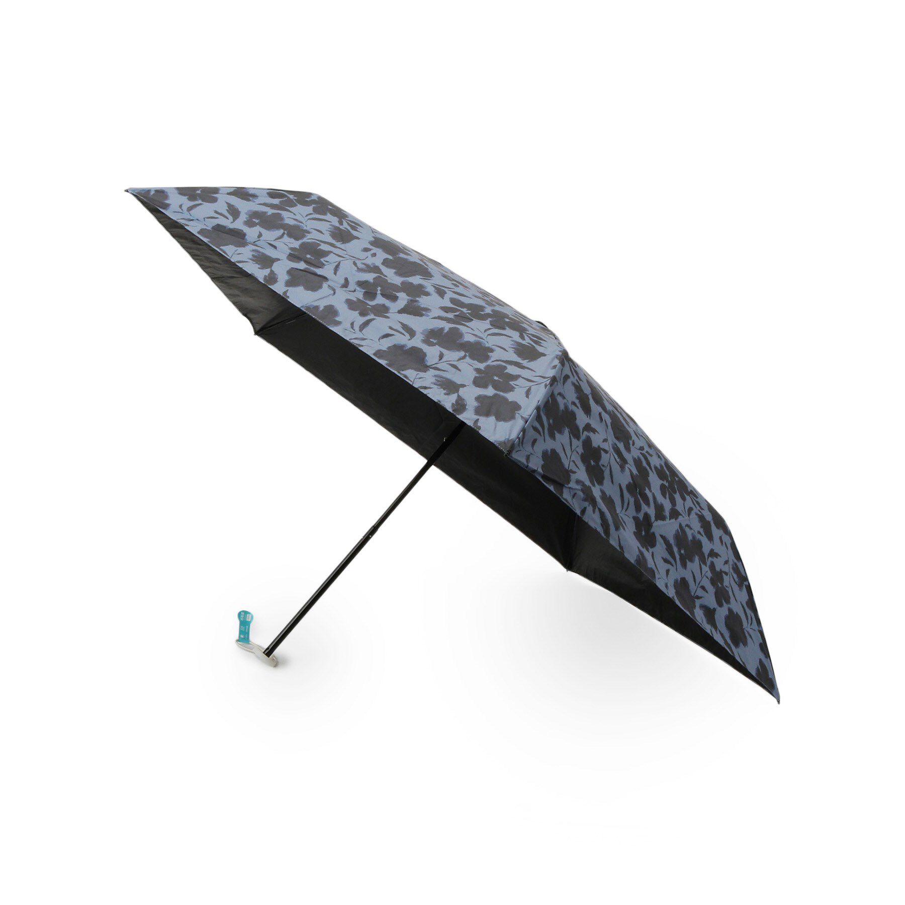 grove「遮光軽量フラワーシルエットミニ」|傘|ネイビー(094)