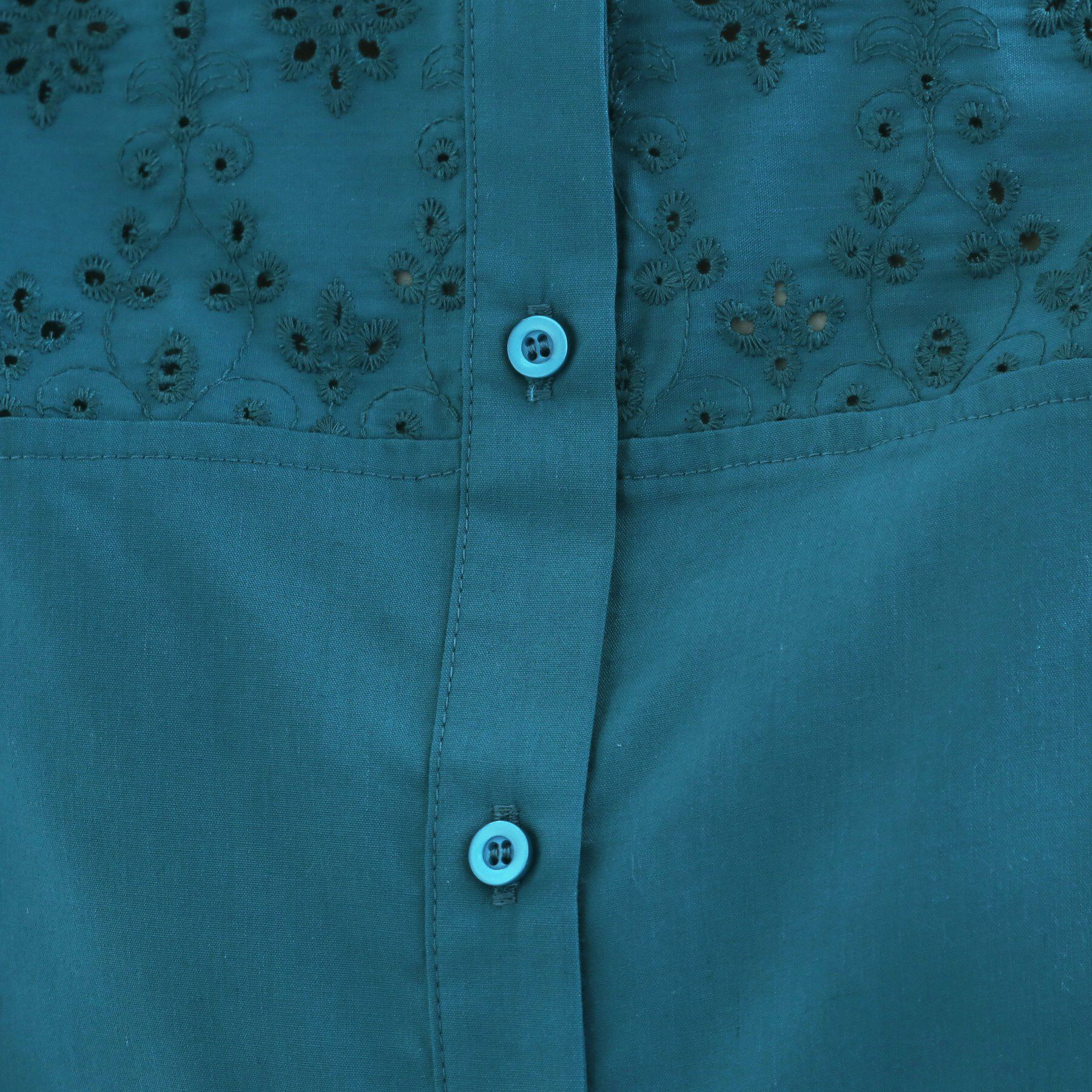 grove「涼やかさと上品さを兼ね備えた　レースシャツブラウス」|シャツ・ブラウス|