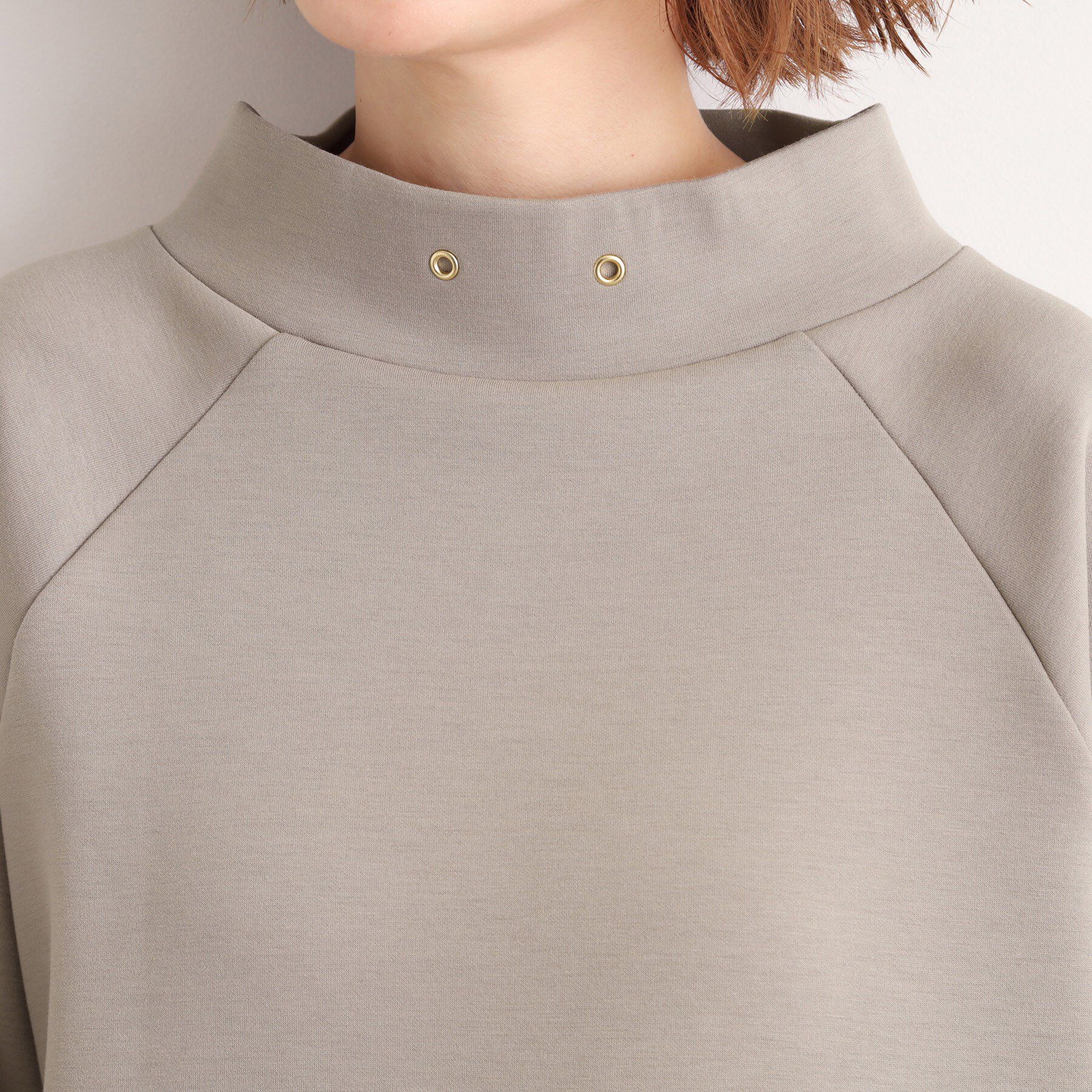 grove「モックネックダンボールスウェット」|パーカー|