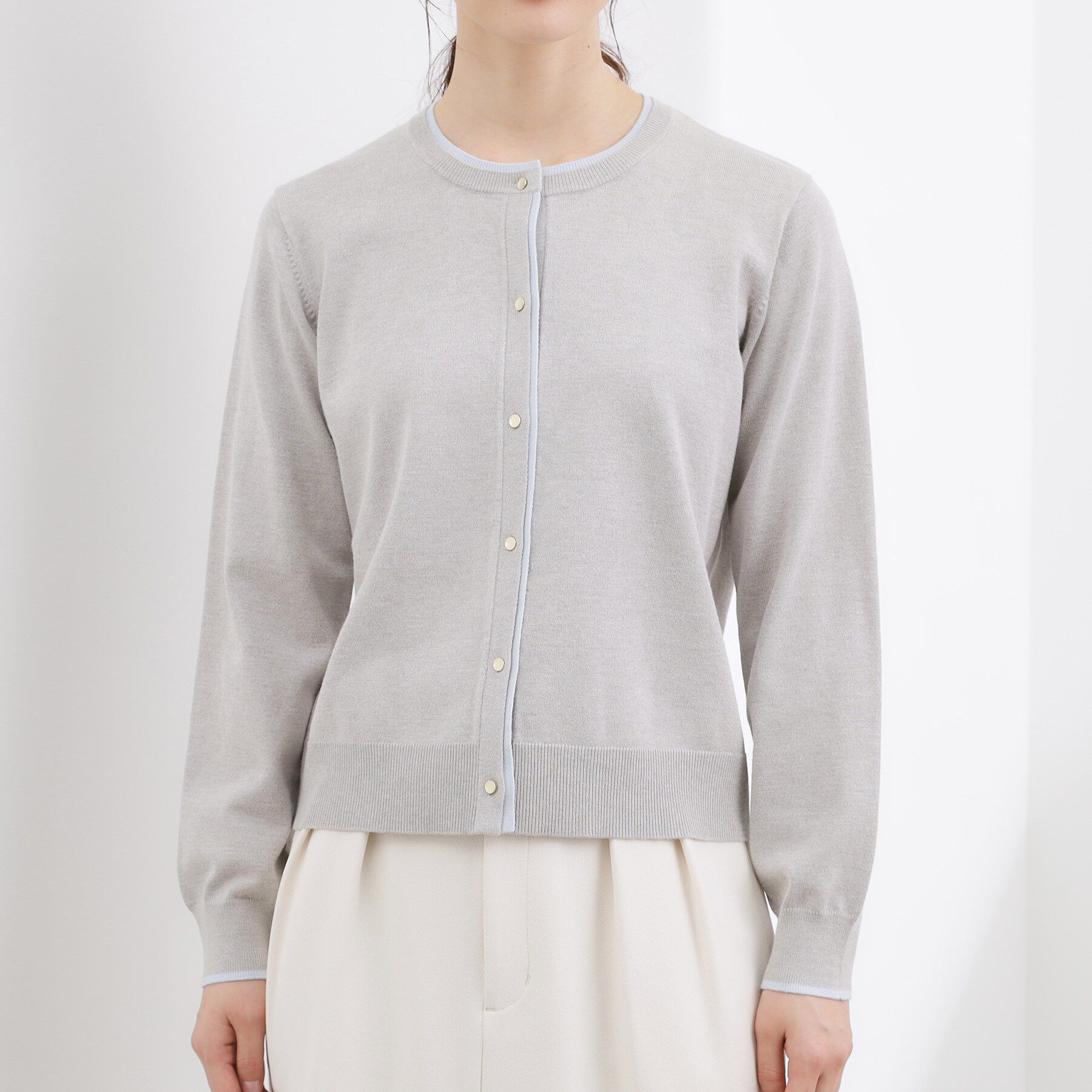 grove「レイヤード風配色カーディガン」|カーディガン|