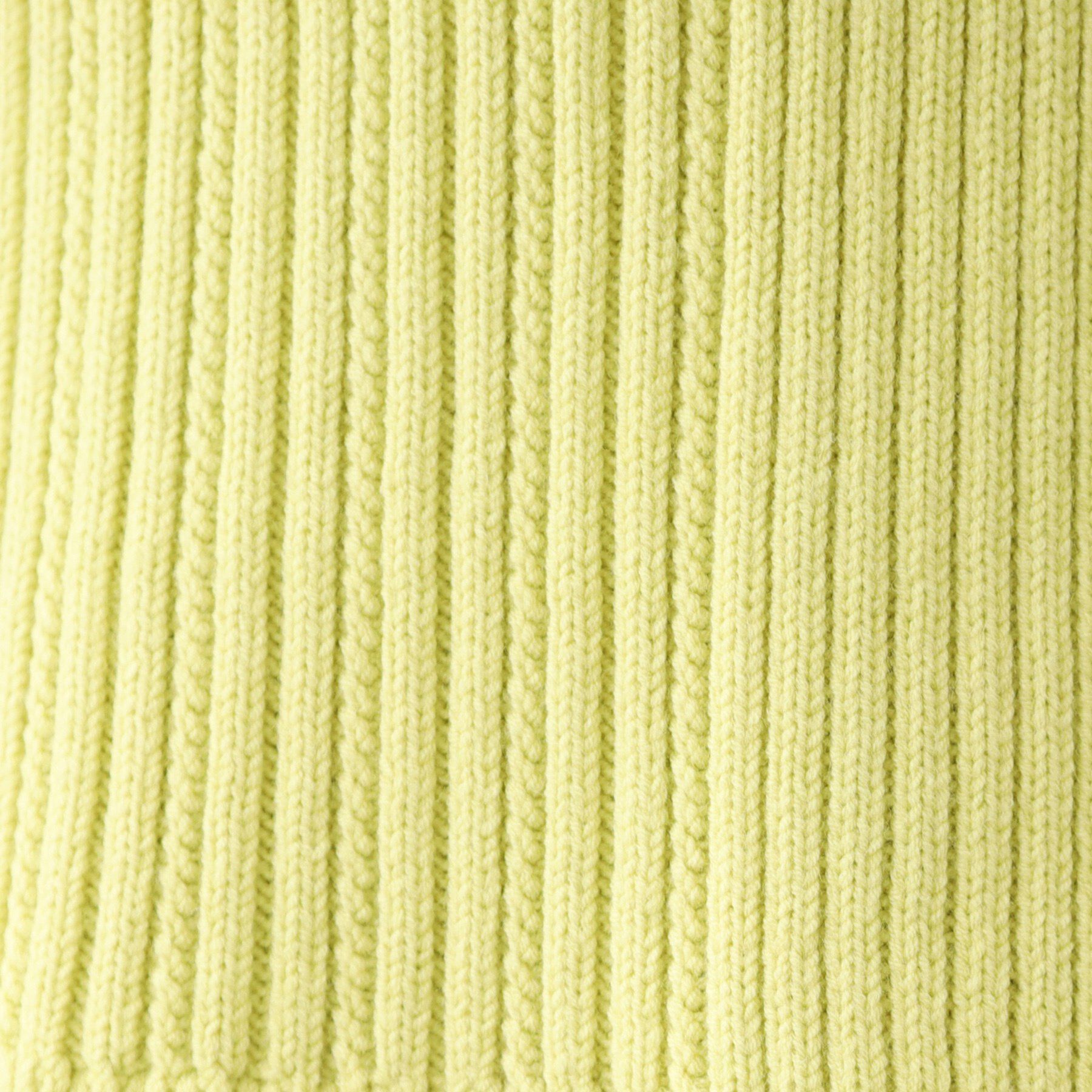 INDIVI「【コットン混／洗える】ミニケーブル柄ニット」|ニット・セーター|